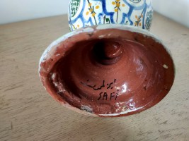 aardewerk vaas met oren  (5)